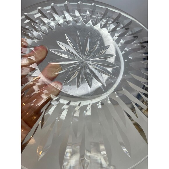 2 Waterford Crystal Maureen Salad Plates about 8 inches - Picture 7 of 10